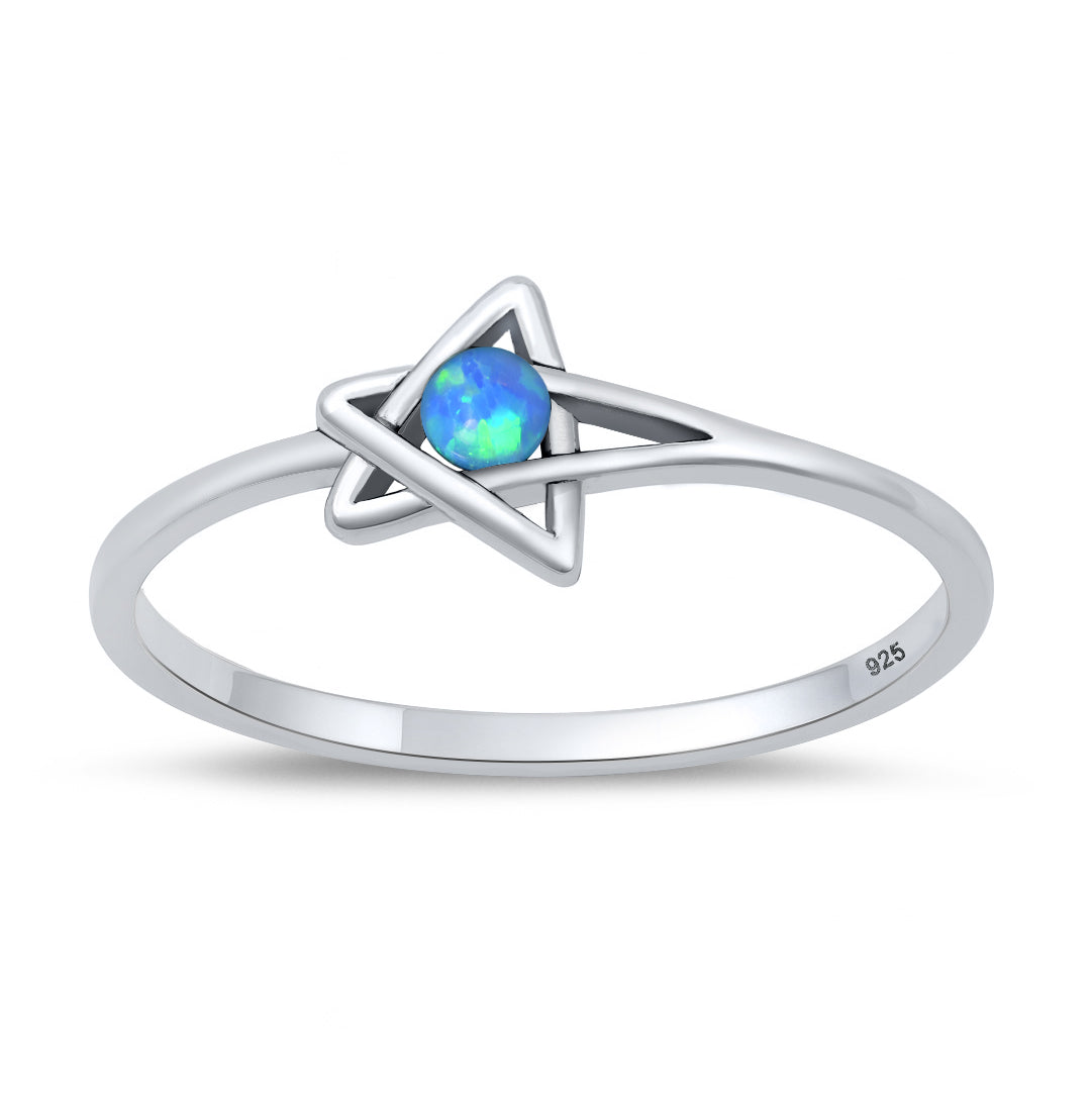 Sterling Silver Shooting Star Ring