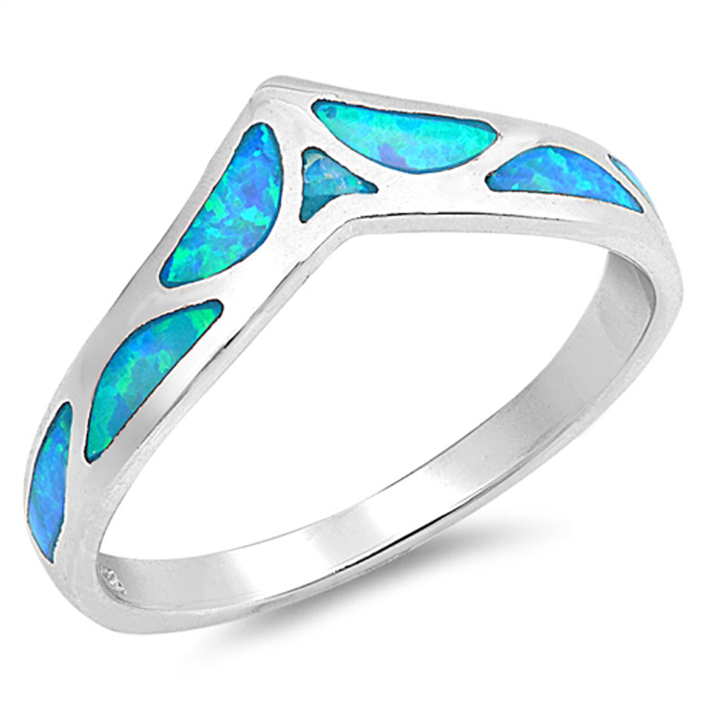 thumbnail image 2 of .925 Sterling Silver Open Pointed Wave Chevron Thumb Ring – Band Style, Sizes 4-10 – Sac Silver 2 of 4