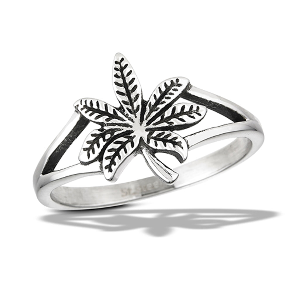Stainless Steel Marijuana Ring
