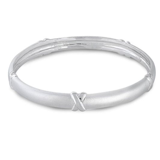 X Bracelet .925 Sterling Silver