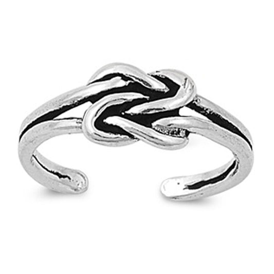 Celtic Knot .925 Sterling Silver Toe Ring