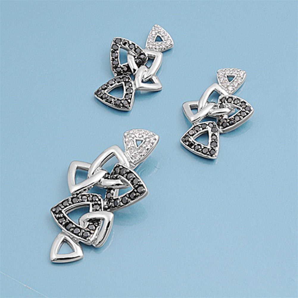0065~Silver VER SACRUM Earrings