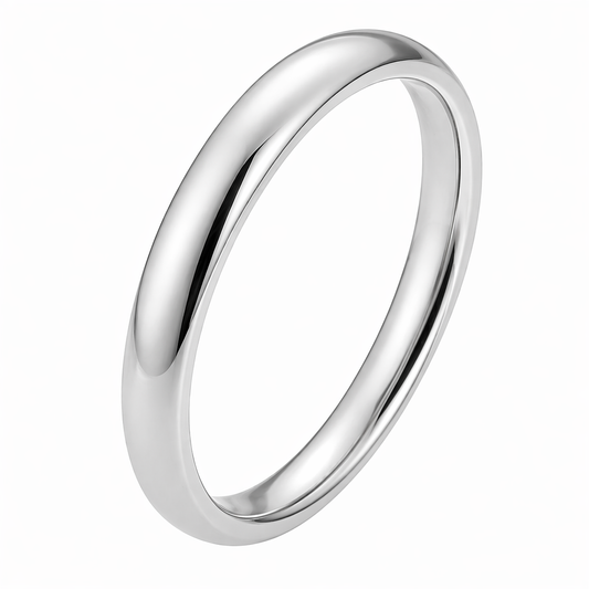 Stainless Steel 3mm Wedding Band Ring