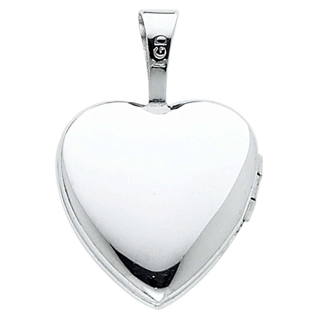 14k Yellow Gold Opening and Closing Heart Locket Pendant Anniversary Gift Charm
