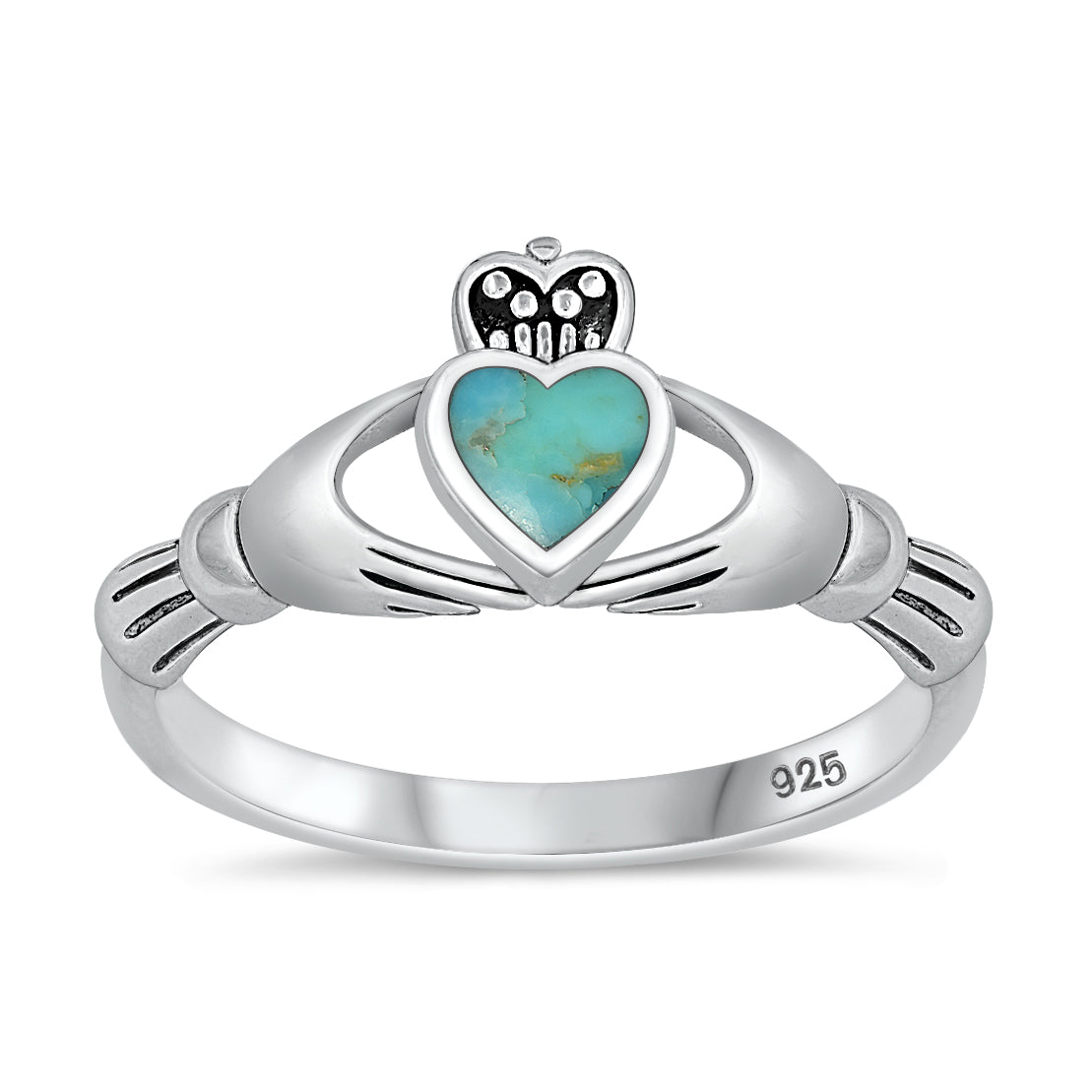 Sterling Silver Genuine Turquoise Ring