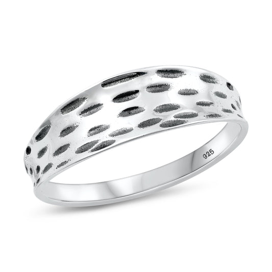 Sterling Silver Oxidized Ring