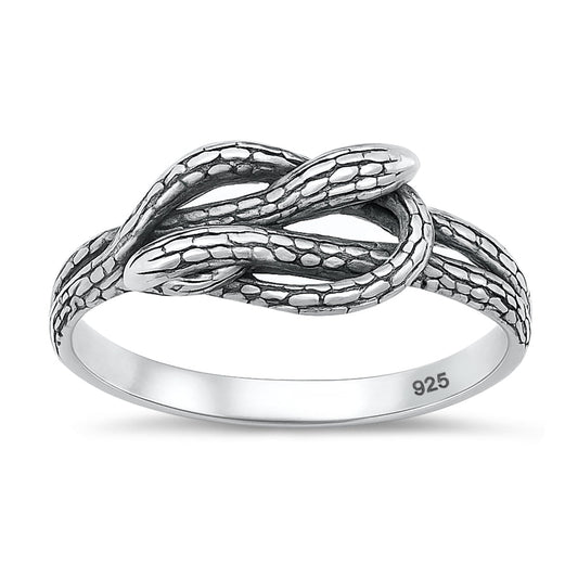Sterling Silver Snake Ring