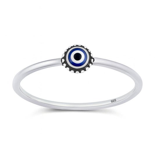 Sterling Silver Eye Ring