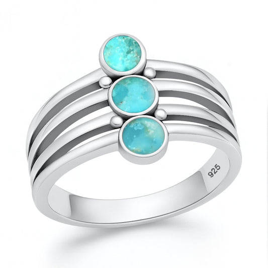 Sterling Silver Turquoise Ring