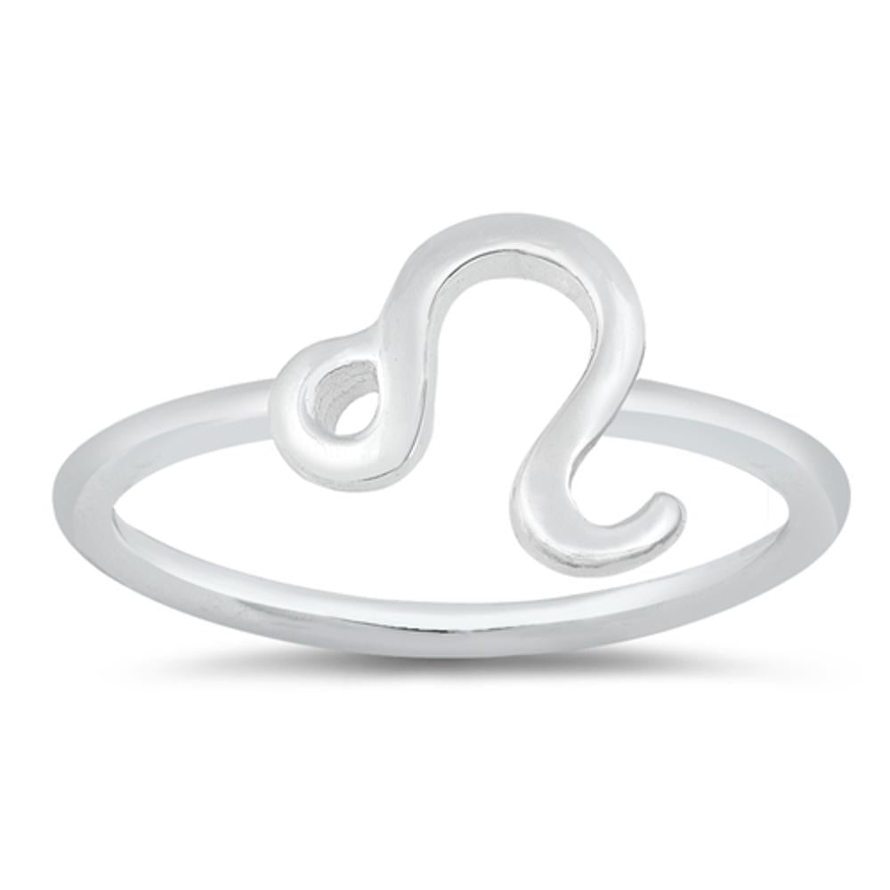 Classic Ring Zodiac Leo New .925 Sterling Silver Band Sizes 4-10 – Sac ...