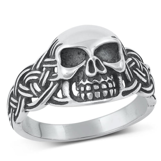 Sterling Silver Skull Ring