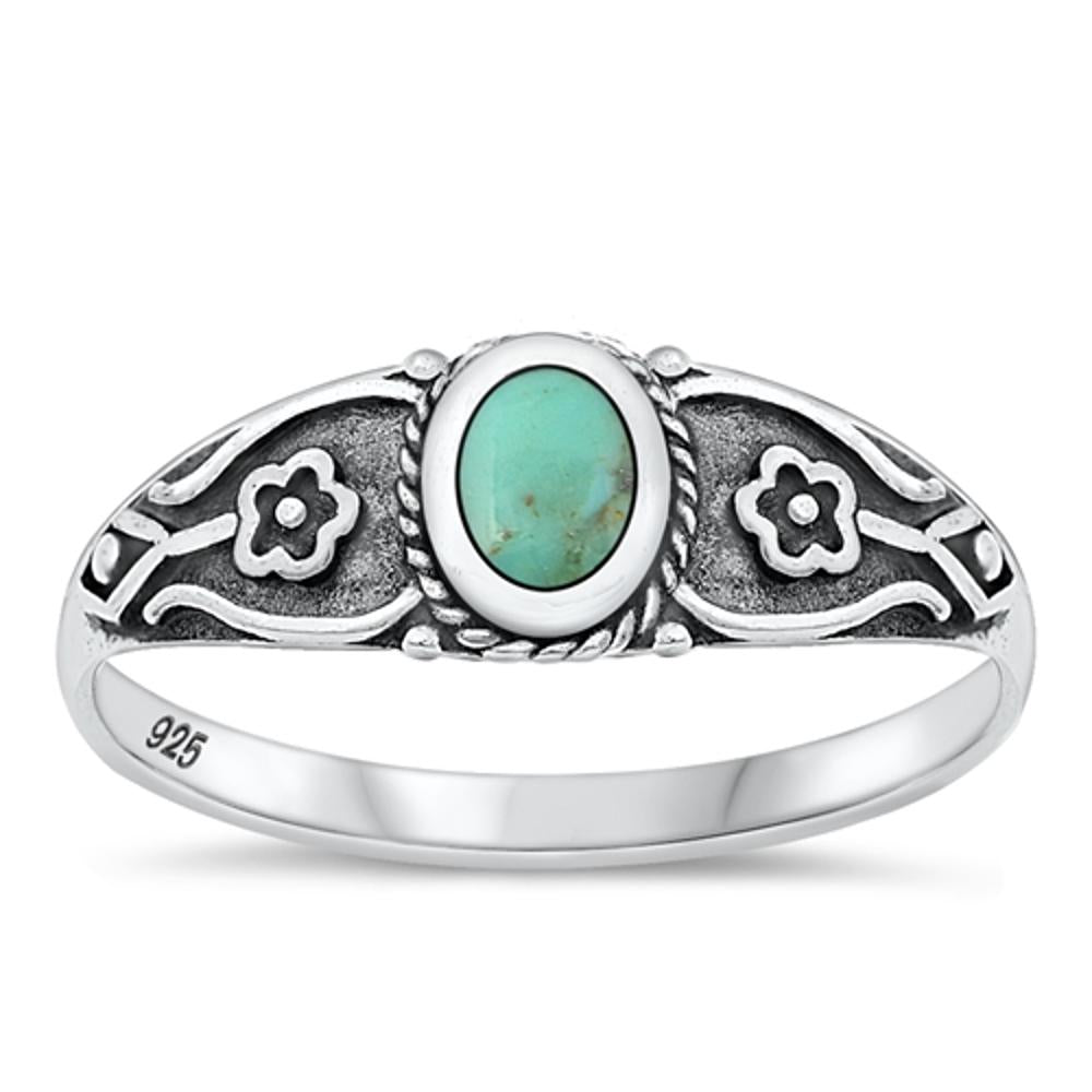 Sterling Silver Turquoise Ring – Sac Silver