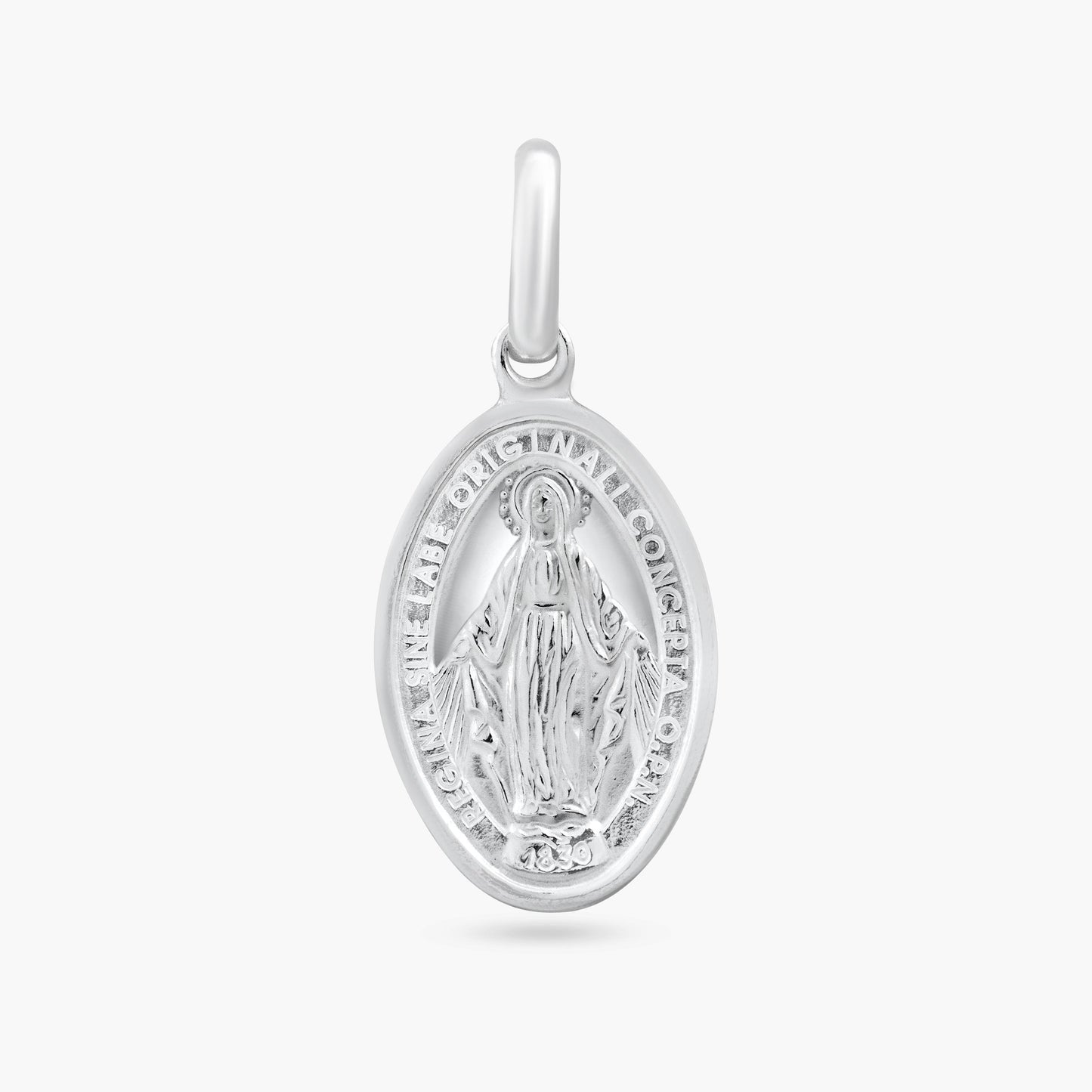 925 Sterling Silver Our Lady of Grace Regina Sine Labe Originali Concepta