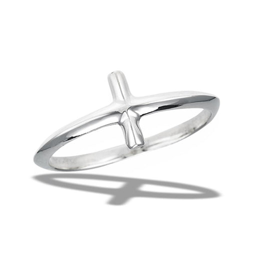 Sterling Silver Cross Ring