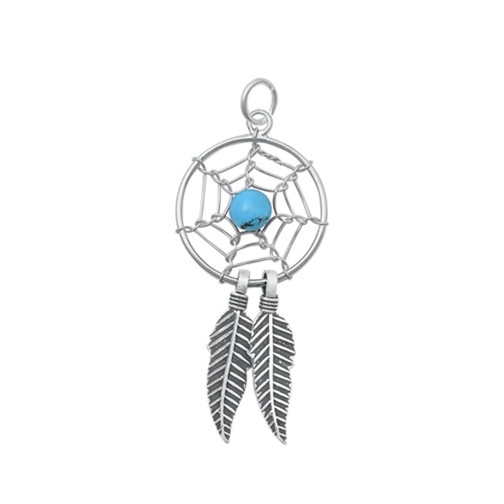 Sterling Silver Wholesale Pendant Native American Dreamcatcher Charm .925 New