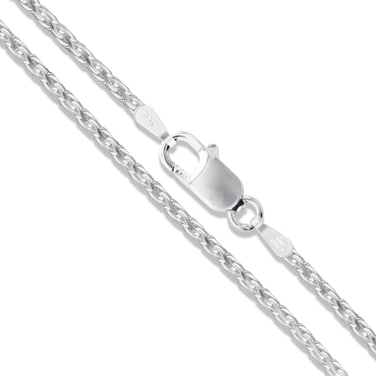 Sterling Silver 1mm Diamond-Cut Snake Chain Necklace Solid Italian Nic –  Hawaiian Silver Jewelry