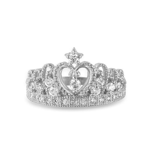 10k White Gold Ring