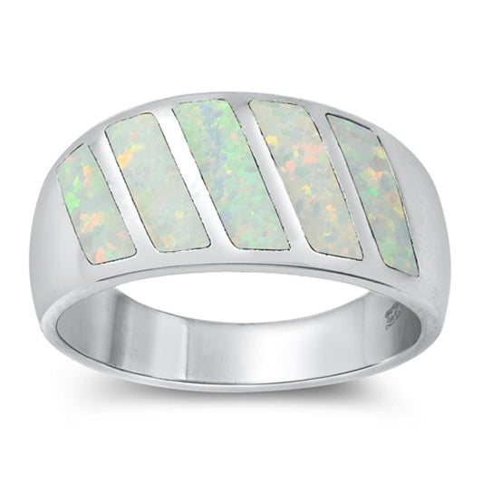 Beautiful Modern Diagonal Stripe Ring New .925 Sterling Silver Band Sizes 5-10
