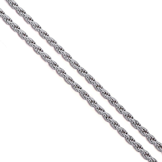 Stainless Steel Rope Chain 1.9mm New Solid Cord Necklace