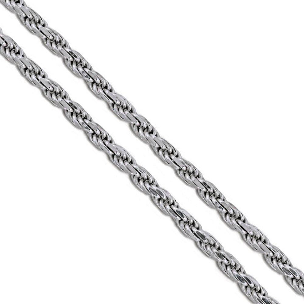 Stainless Steel Rope Chain 2.9mm New Solid Cord Necklace