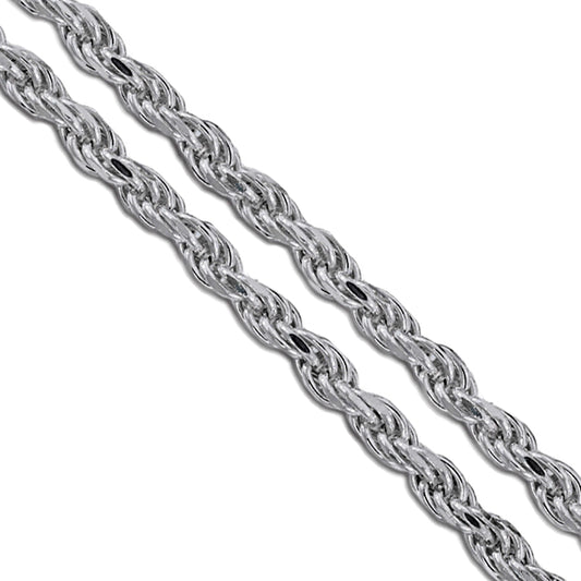 Stainless Steel Rope Chain 3.8mm New Solid Cord Necklace
