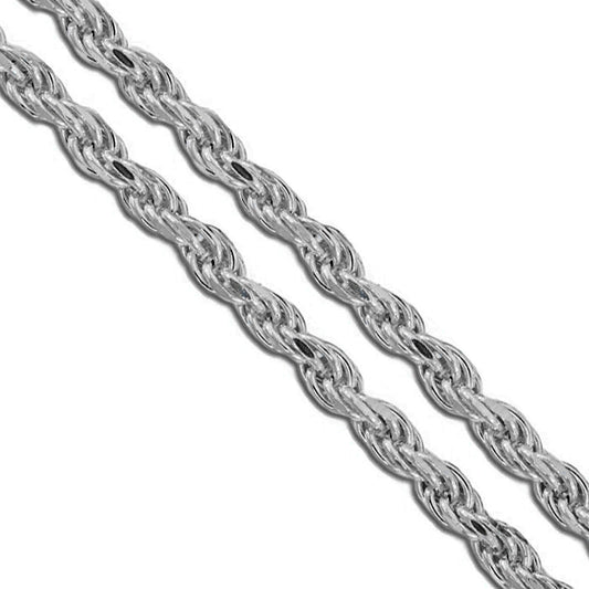 Stainless Steel Rope Chain 4.6mm New Solid Cord Necklace