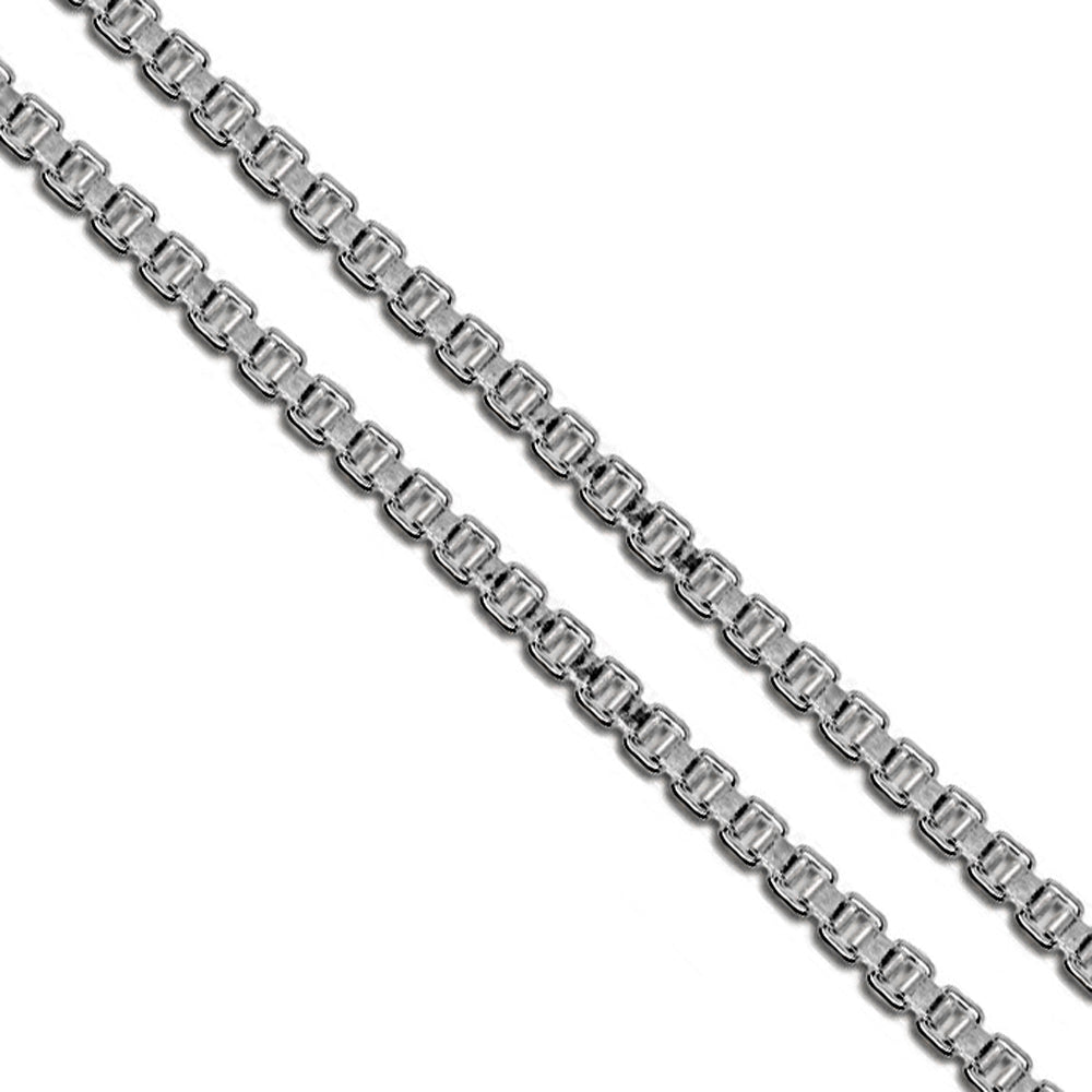 Stainless Steel Box Chain 2mm New Solid Square Link Necklace