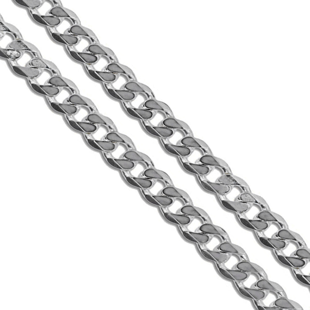 Stainless Steel Curb Chain 4.7mm New Solid Cuban Link Necklace