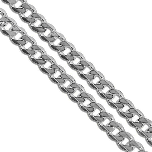 Stainless Steel Curb Chain 5.8mm New Solid Cuban Link Necklace