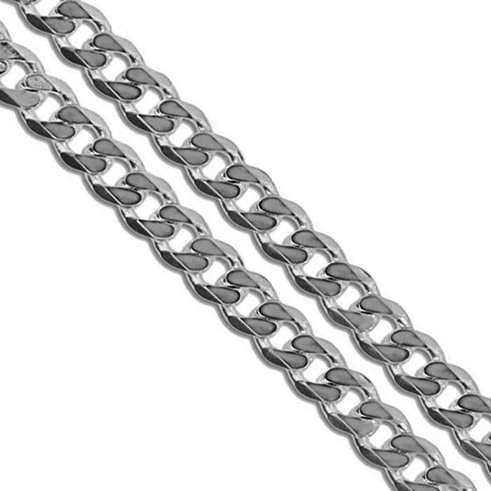Stainless Steel Curb Chain 6.5mm New Solid Cuban Link Necklace