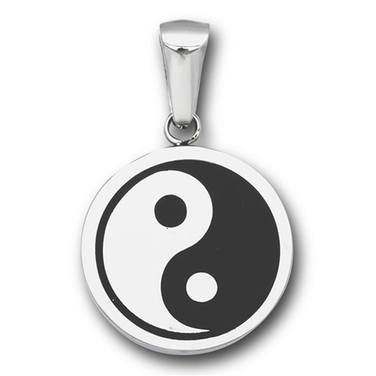 Peace Yin Yang Pendant Chinese Symbol Balance Complimentary Charm