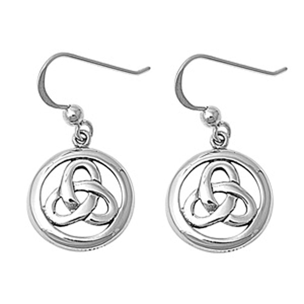 Celtic Knot Earrings .925 Sterling Silver