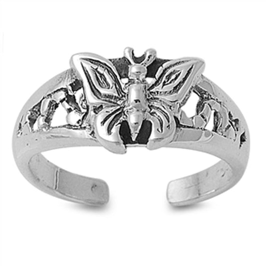 Butterfly .925 Sterling Silver Toe Ring